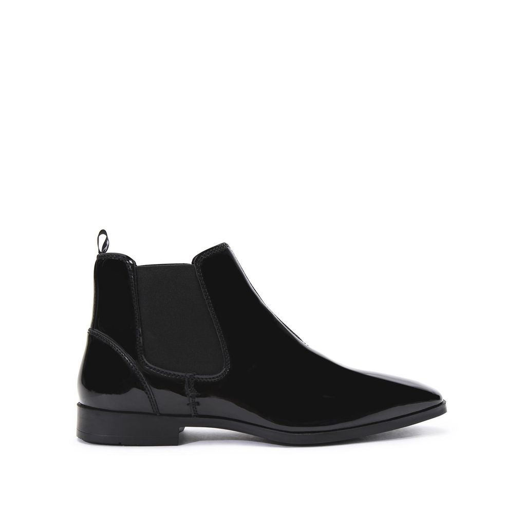 Men's Chelsea Boot Black Patent Leather Pax
