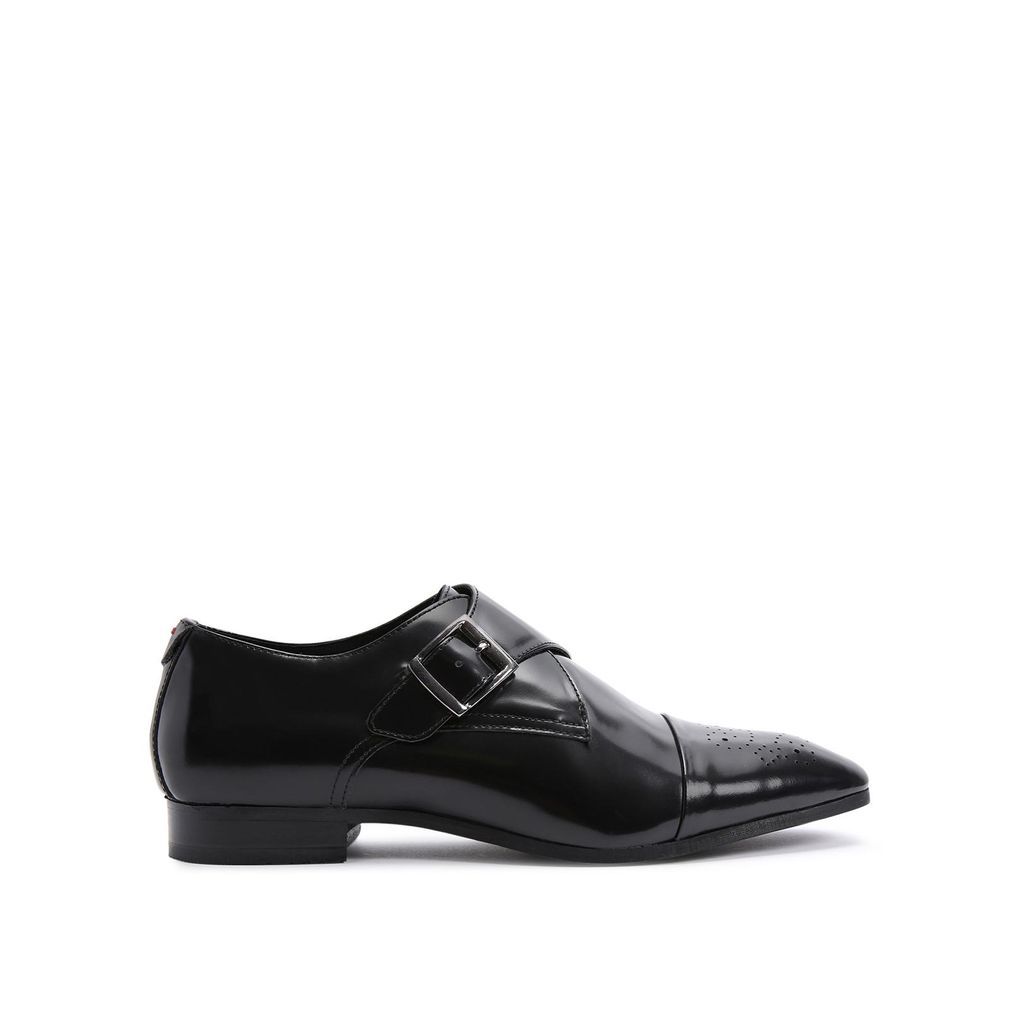 Men's Shoes Black Leather Stanley