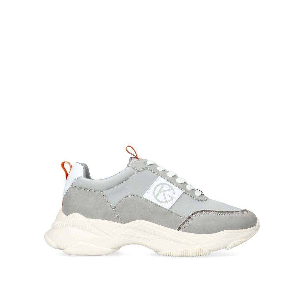 Men's Trainers Grey Light Synthetic Wolf