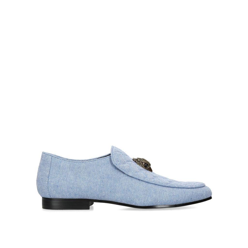 Men's Slip On Shoes Slip On Denim Blue Hugh Eagle