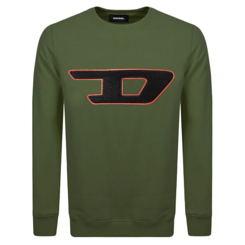 Diesel Division D Logo Sweatshirt Green