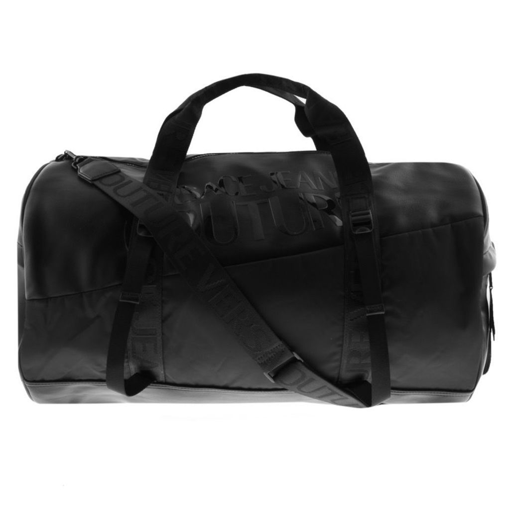 Versace Jeans Couture Leather Duffle Black