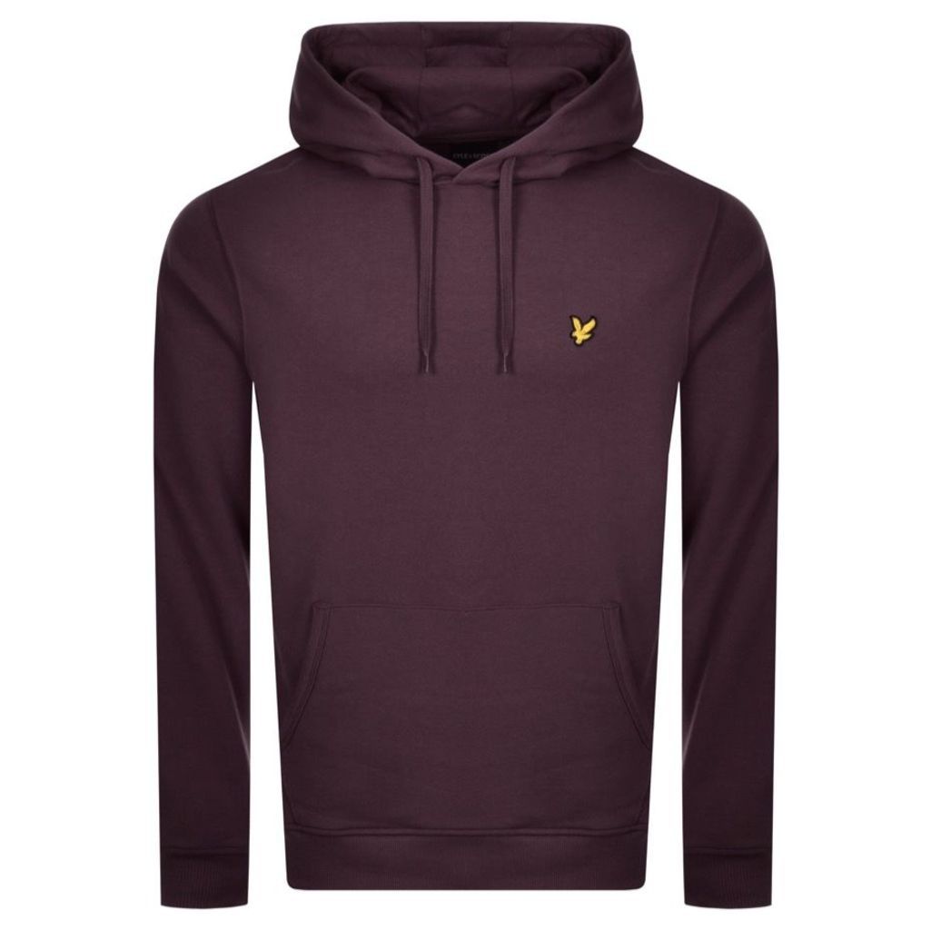 Lyle And Scott Pullover Hoodie Purple