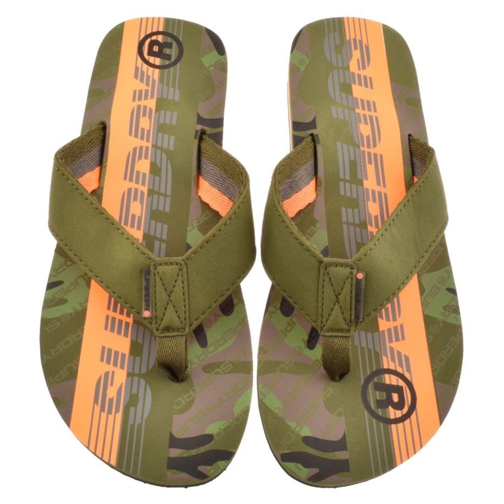 Superdry Trophy 2.0 Flip Flops Khaki