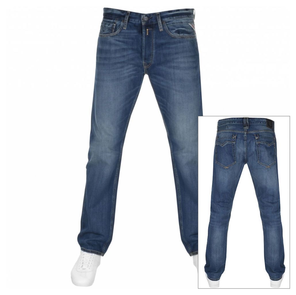 Replay Newbill Comfort Fit Jeans Blue