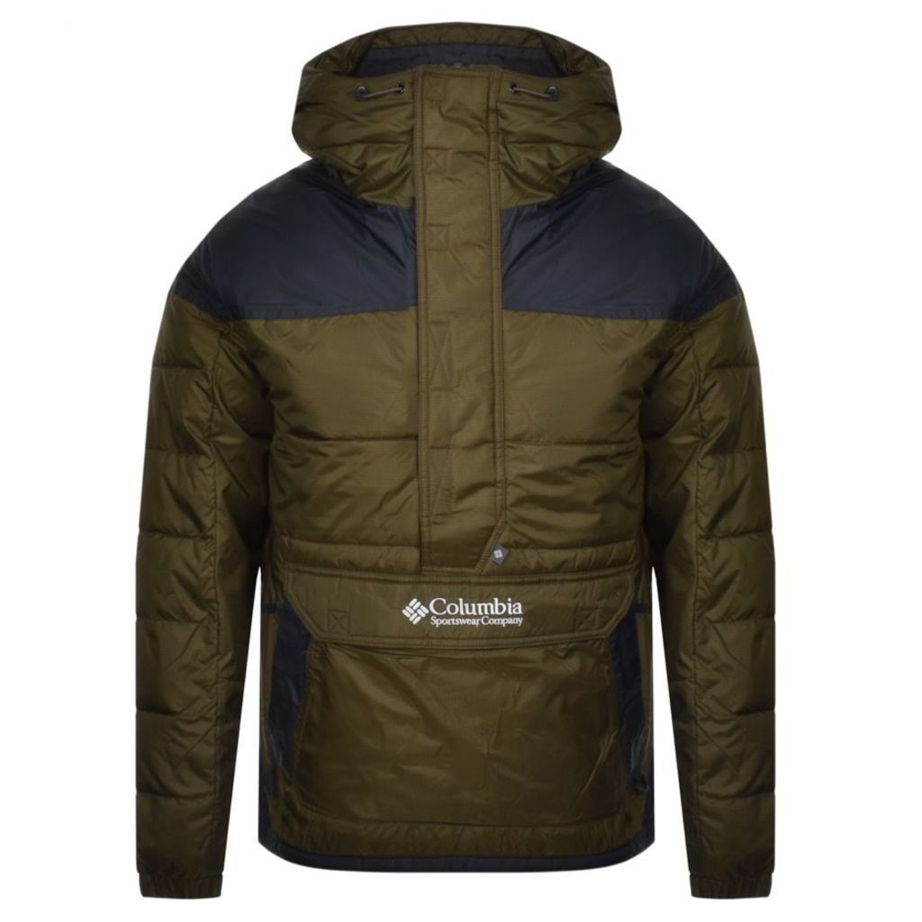 Columbia Lodge Pullover Jacket Green