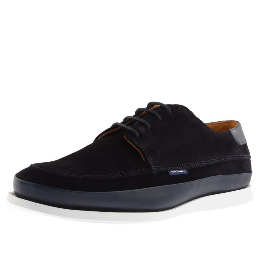 PS By Paul Smith Broc Boat Shoes Navy