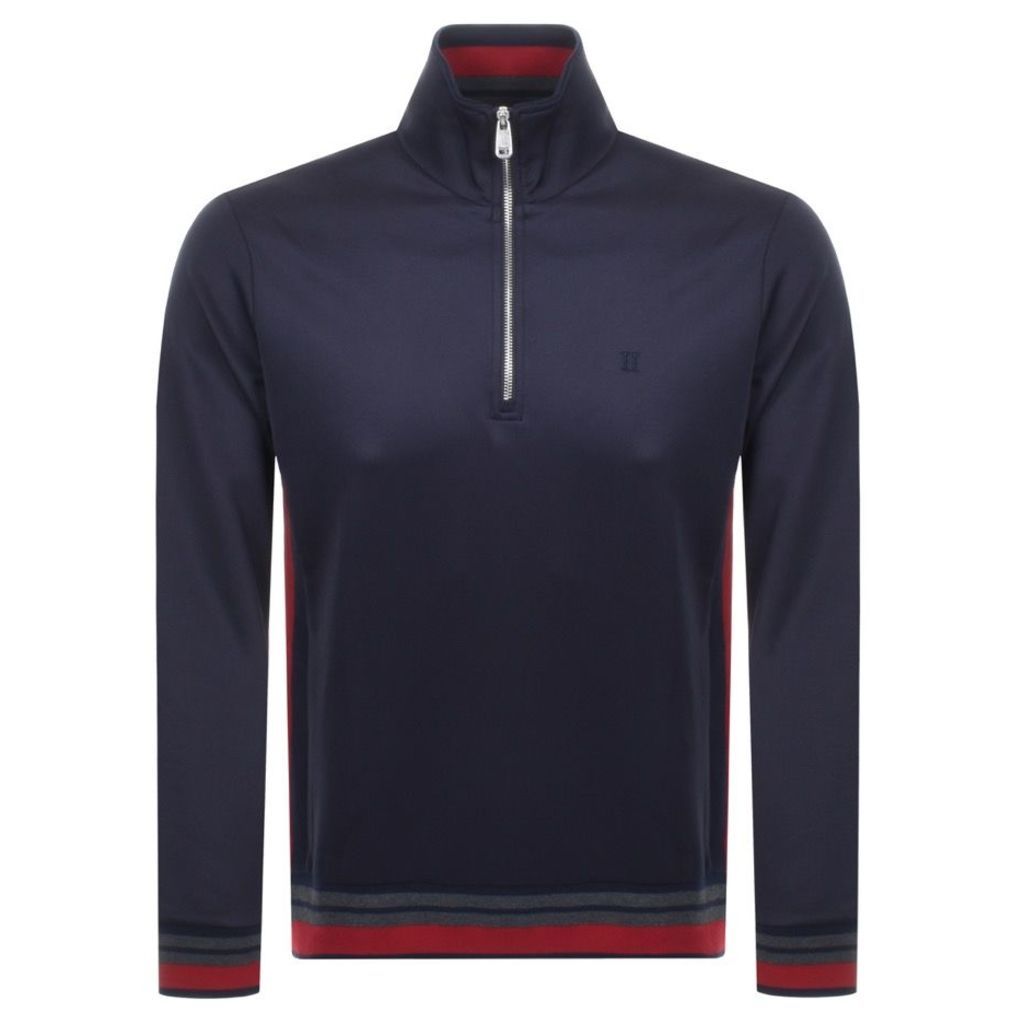 Les Deux Couterly Track Top Sweatshirt Navy