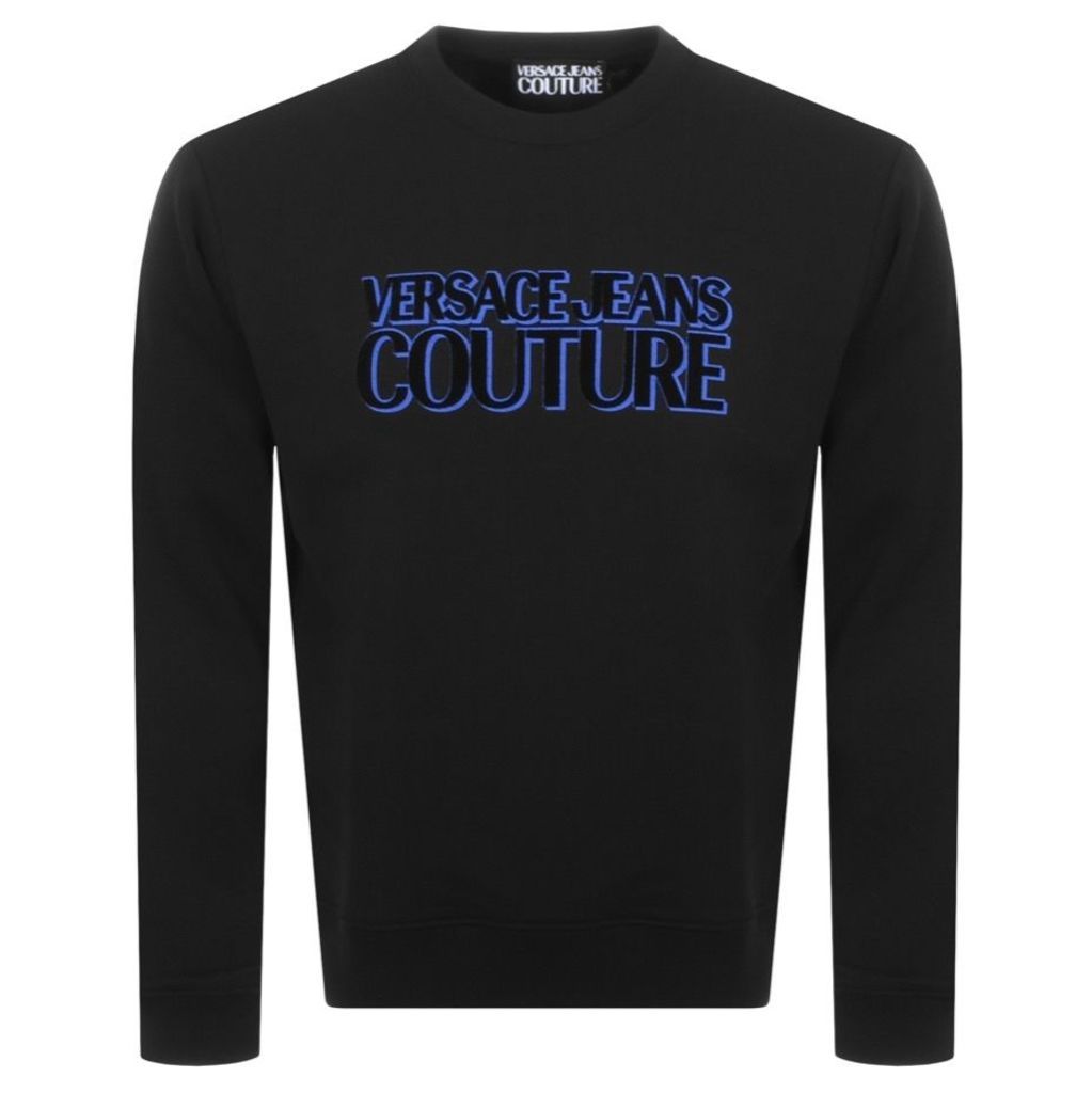 Versace Jeans Couture Logo Sweatshirt Black