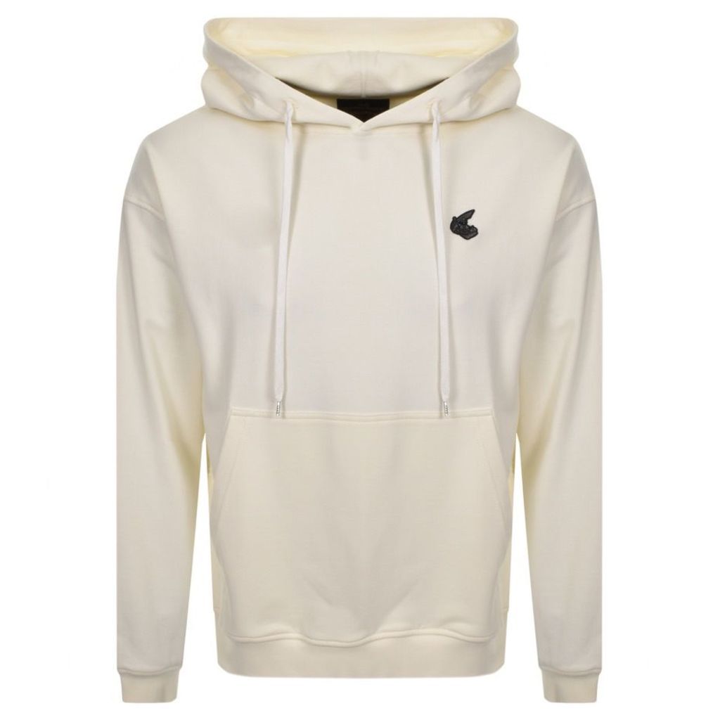 Vivienne Westwood Small Orb Oversized Hoodie White