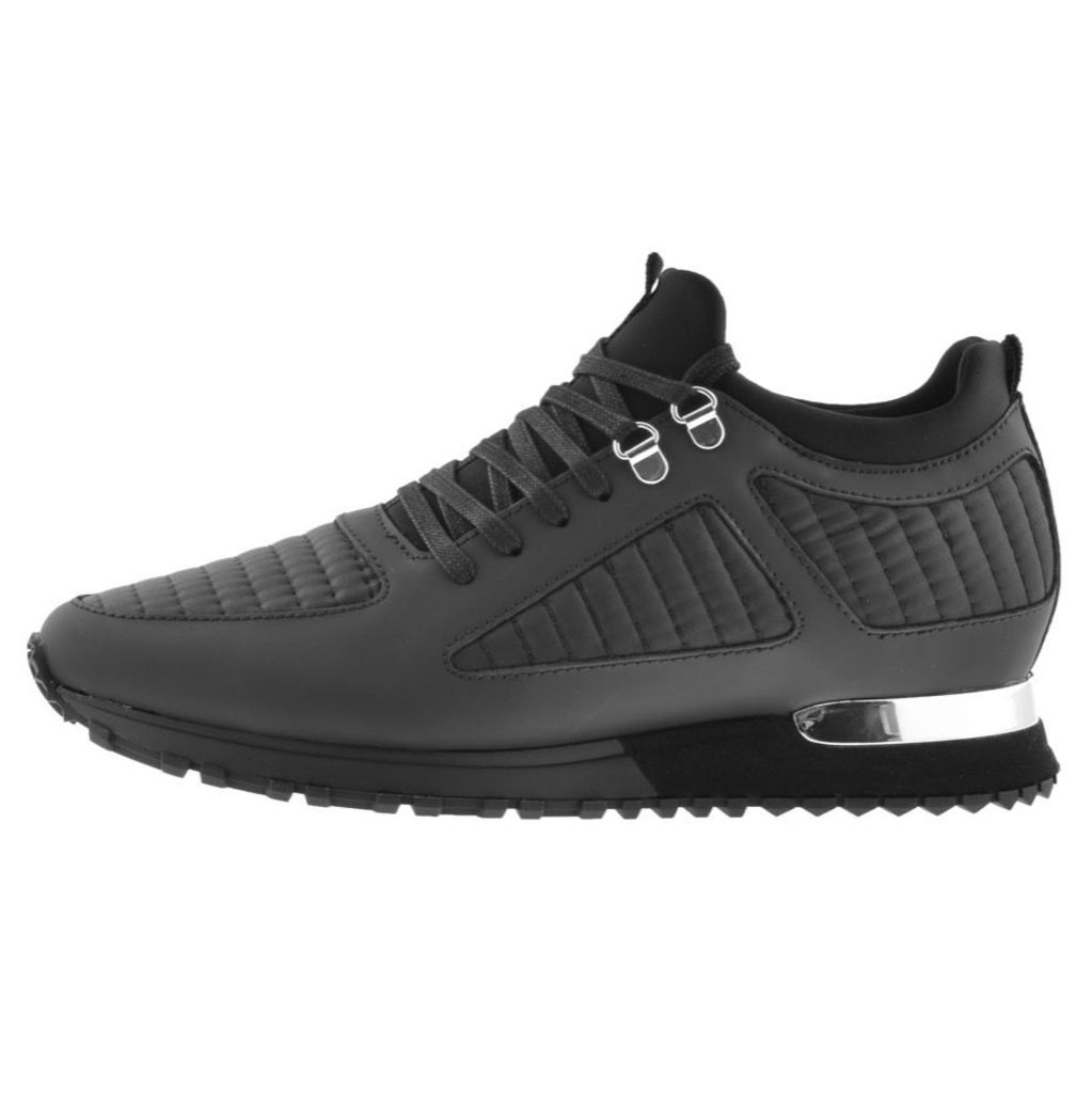 Mallet Quilted Diver Trainers Black
