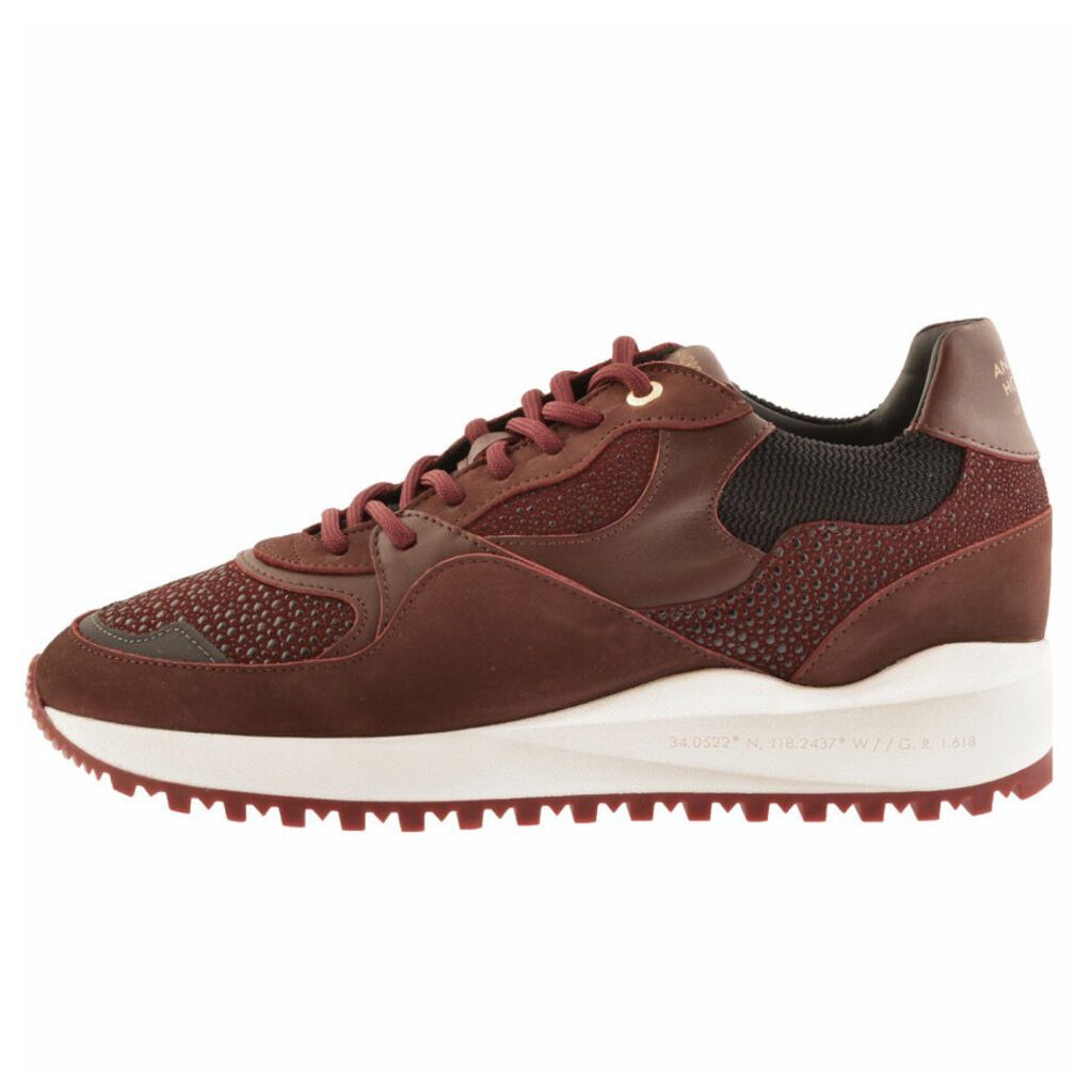 Android Homme Santa Monica Trainers Burgundy