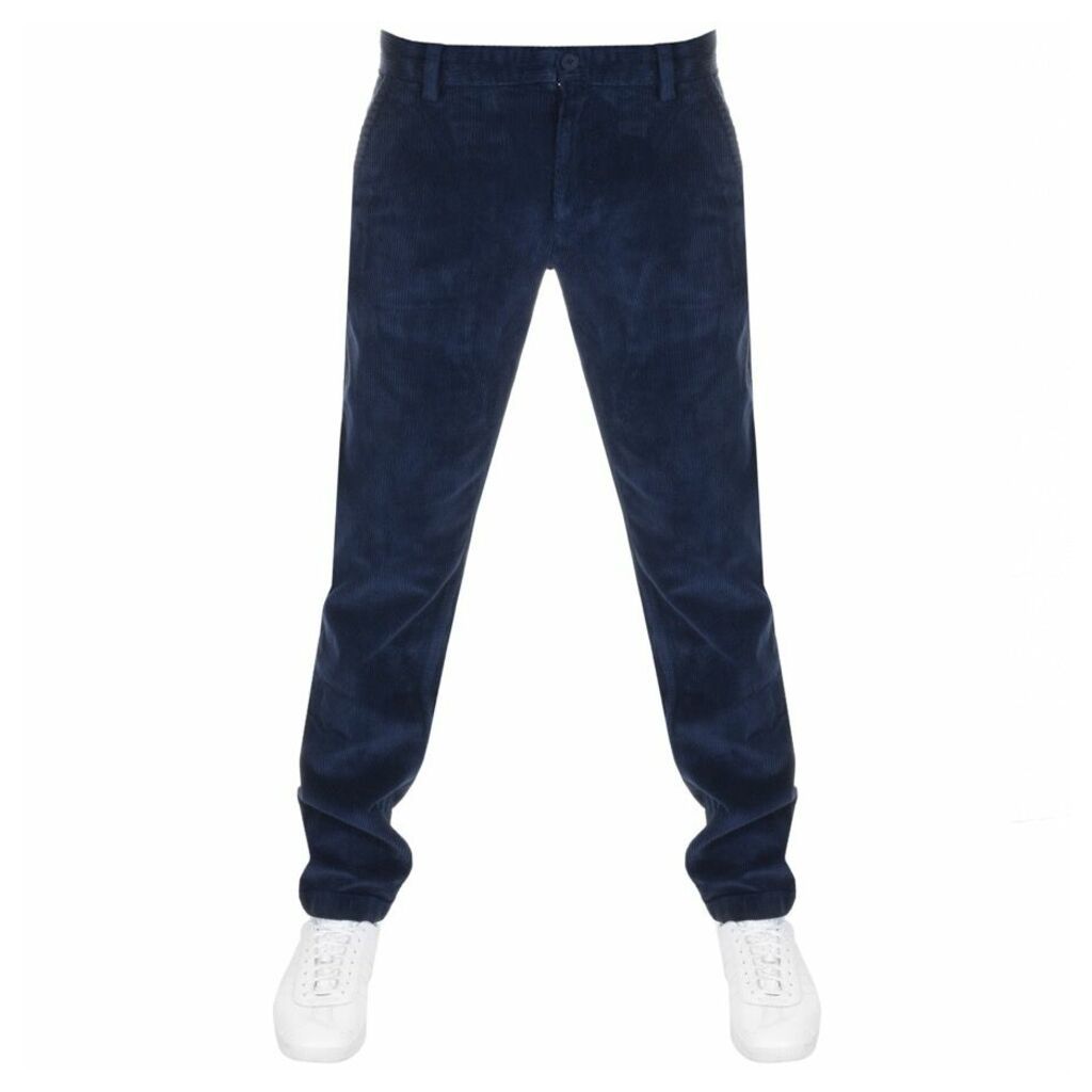 Tommy Jeans Tapered Cord Chinos Navy