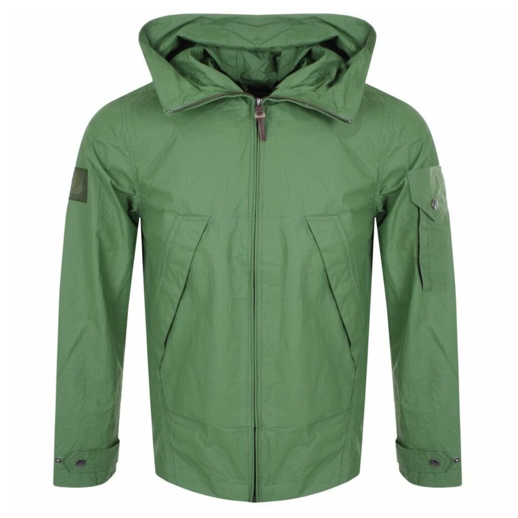 Pretty Green Lightweight Hooded Jacket Green