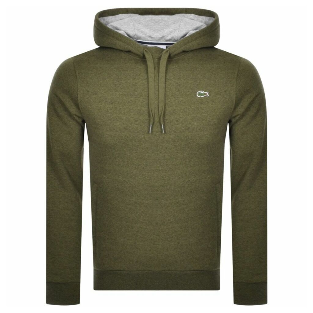 Lacoste Sport Pullover Hoodie Green