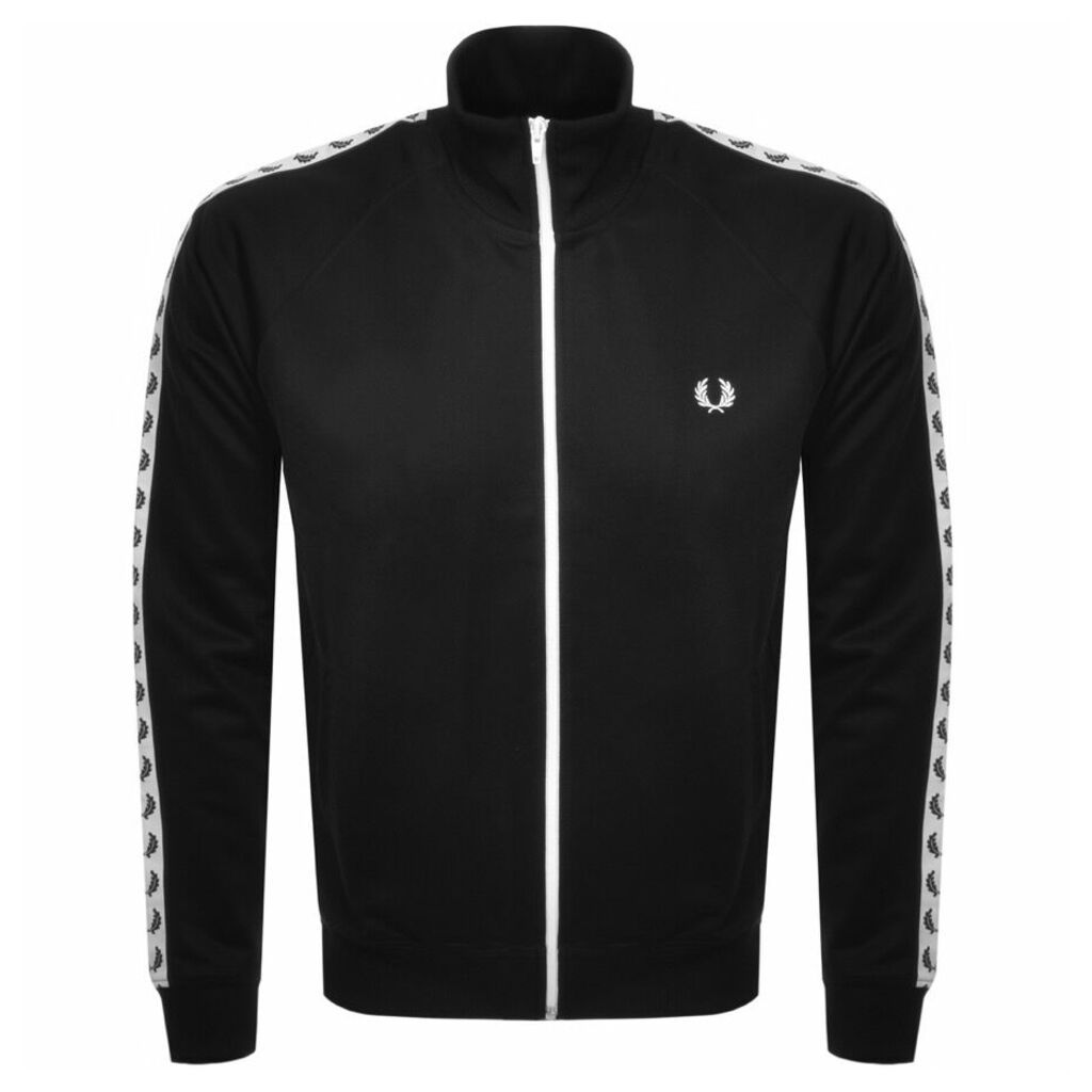 Fred Perry Full Zip Track Top Black