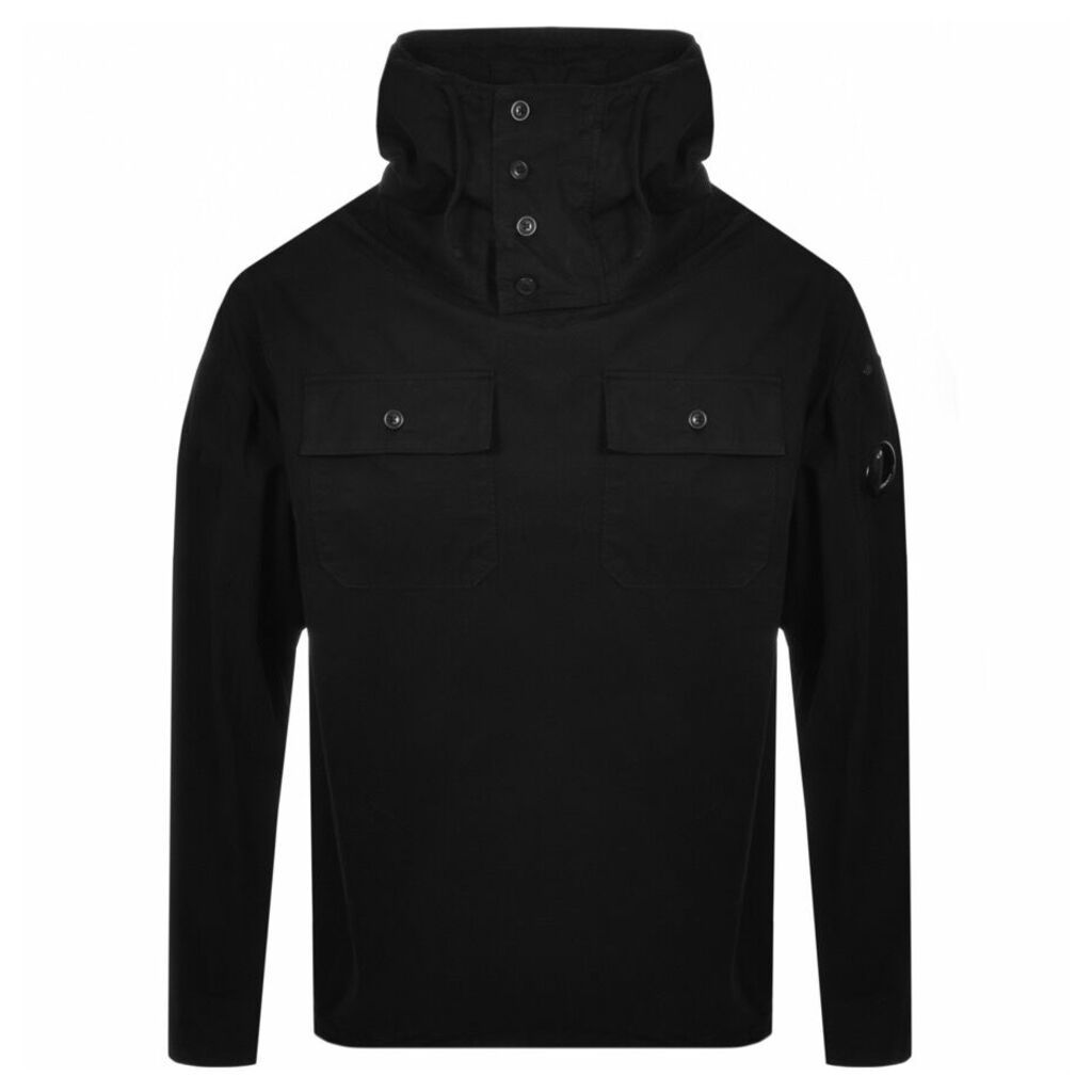 CP Company Hooded Overshirt Jacket Black