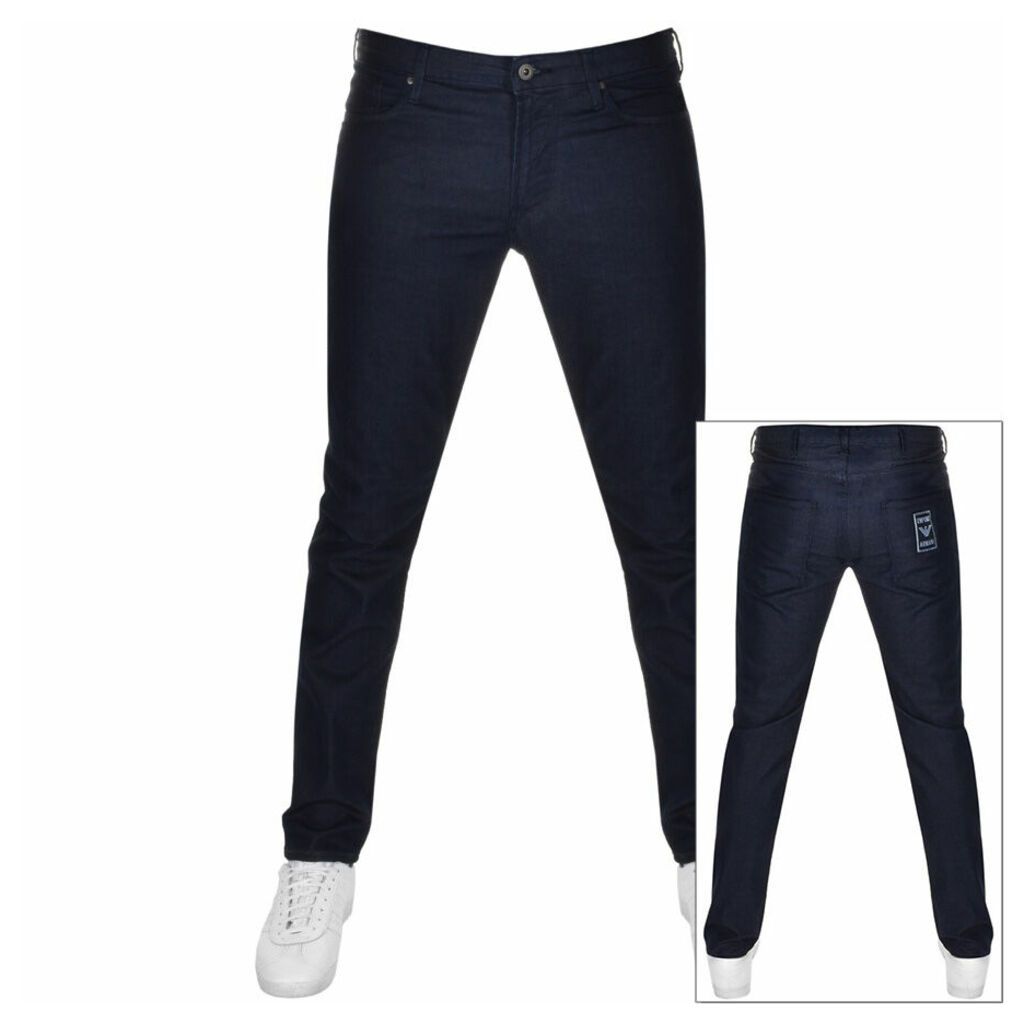 Emporio Armani J06 Slim Fit Jeans Navy