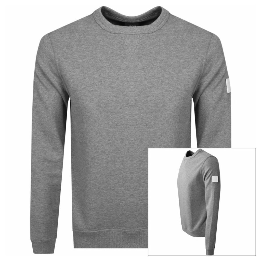 BOSS Casual Walkup Sweatshirt Grey