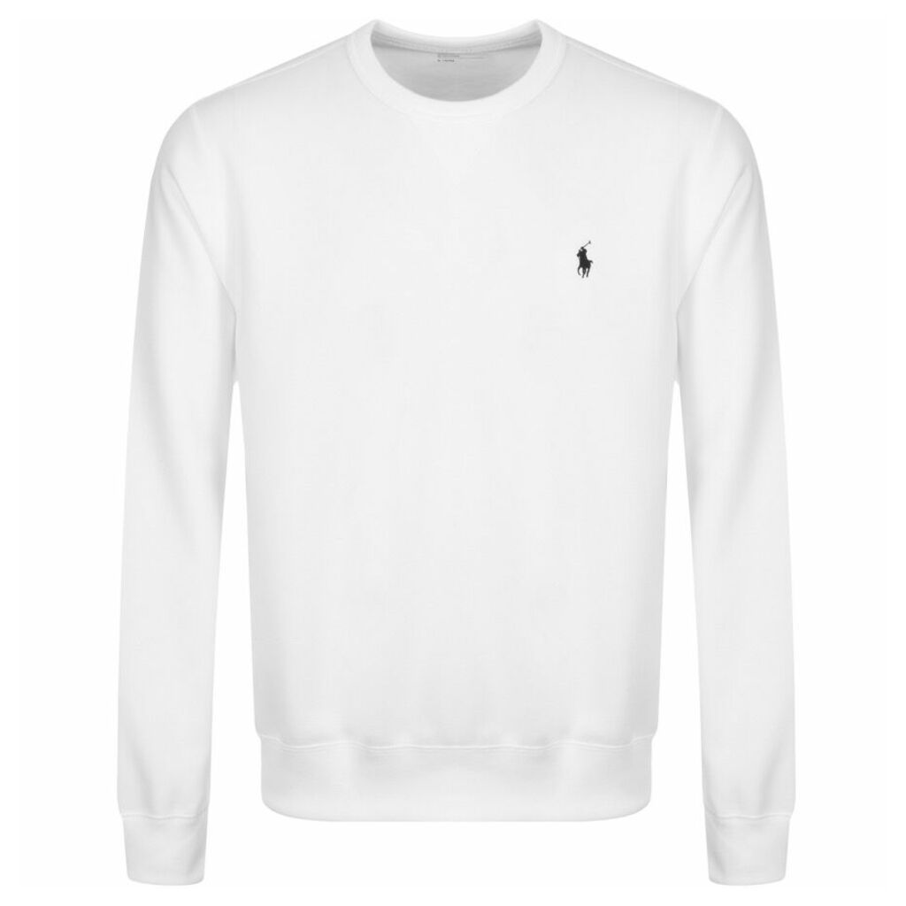 Ralph Lauren Crew Neck Sweatshirt White
