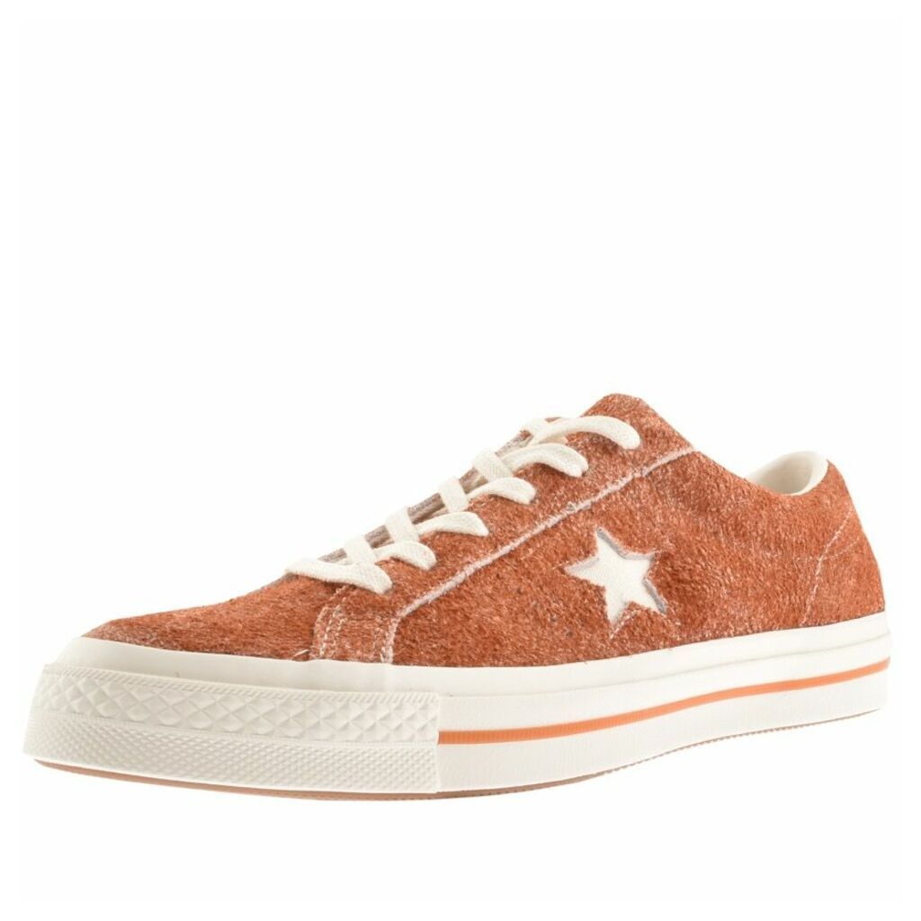 Converse One Star Suede Trainers Brown
