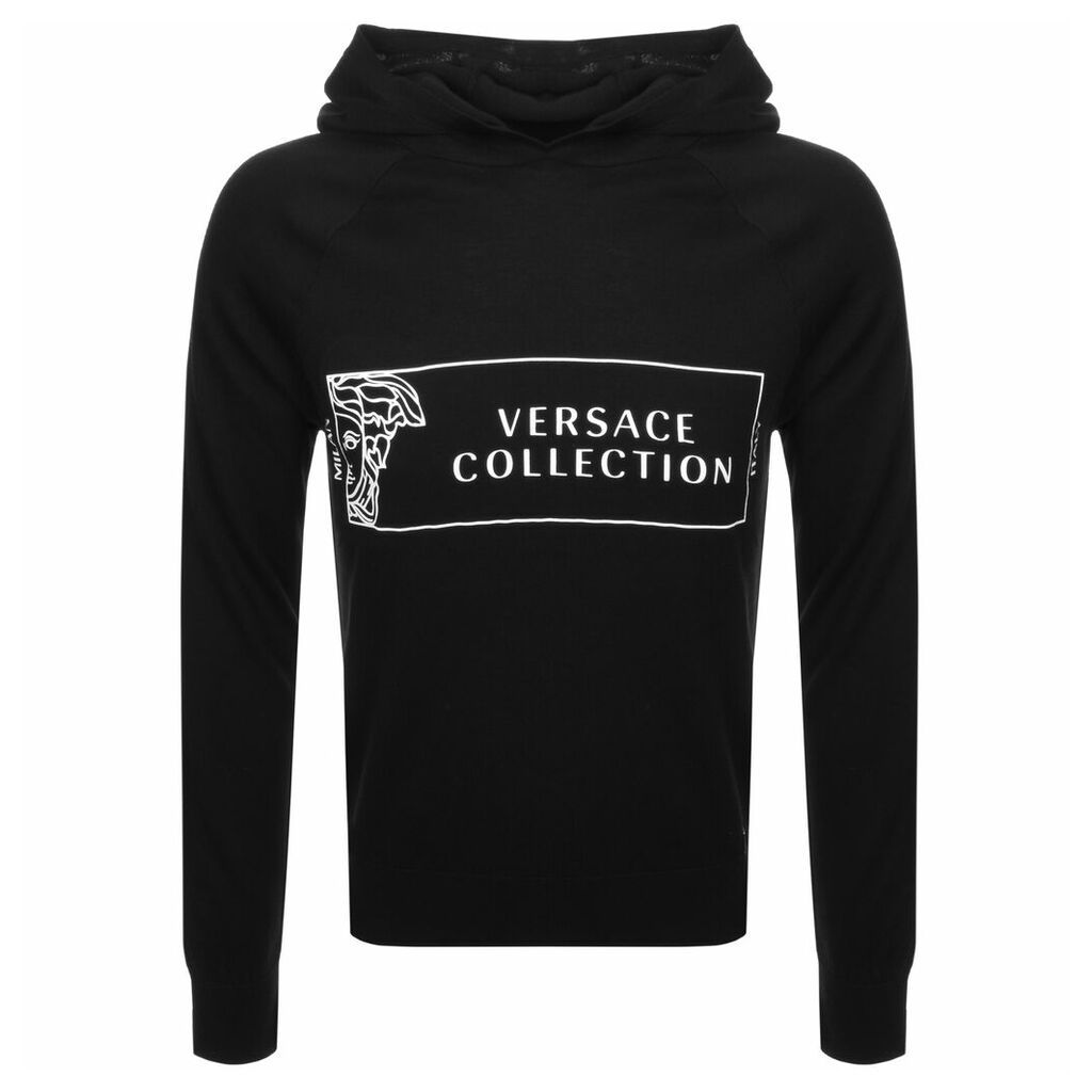 Versace Collection Pullover Hoodie Black