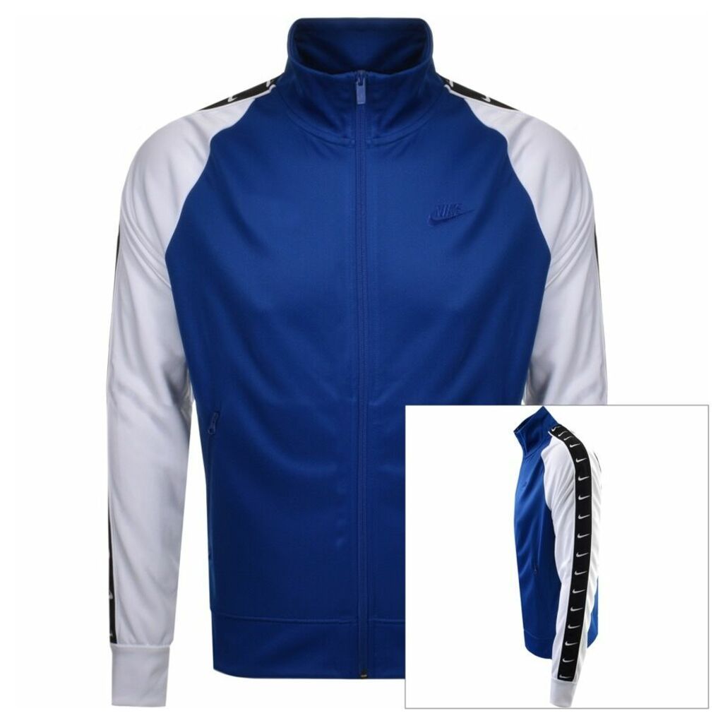 Nike Tribute Full Zip Track Sweatshirt Blue