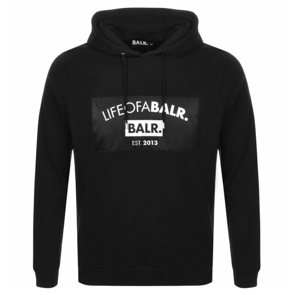 BALR Life Of A Balr Club Logo Hoodie Black
