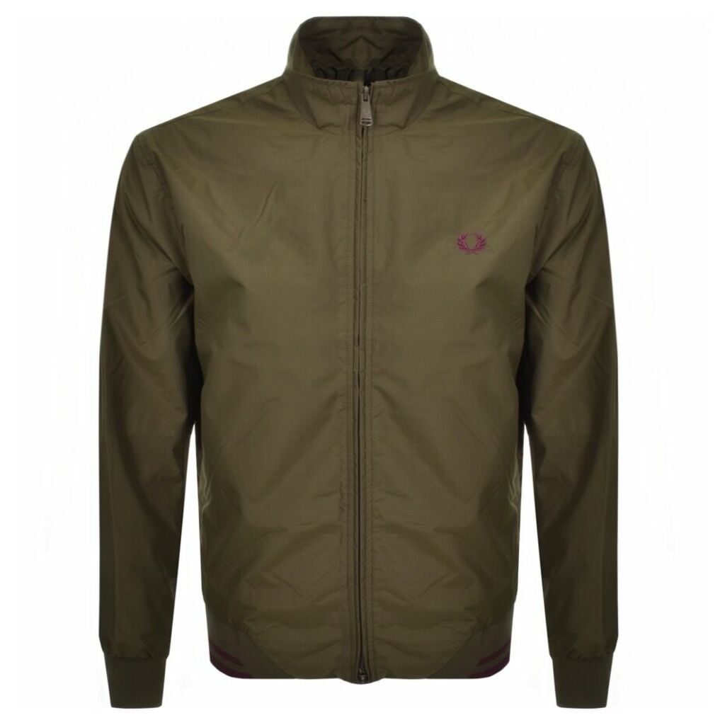 Fred Perry Twin Tipped Jacket Green