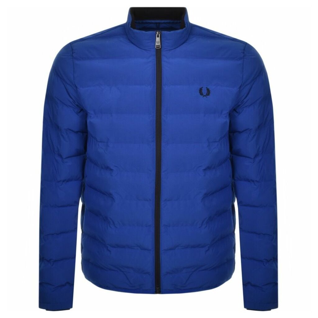 Fred Perry Insulated Padded Jacket Blue