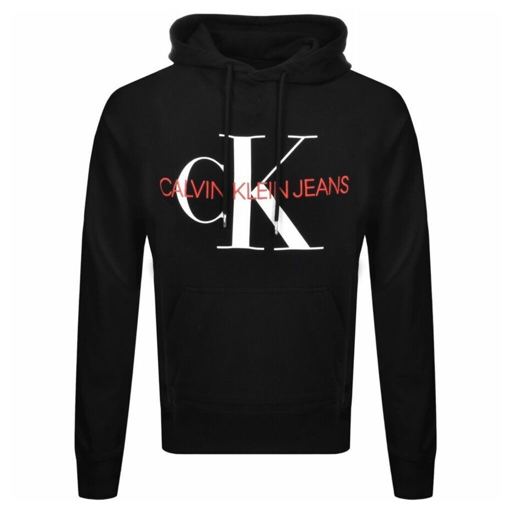 Calvin Klein Jeans Monogram Logo Hoodie Balck
