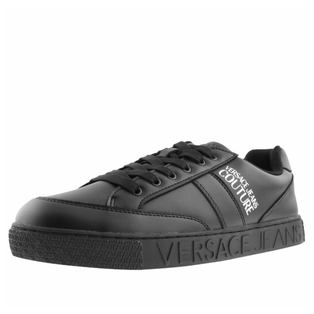 Versace Jeans Couture Cassetta Logo Trainers Black