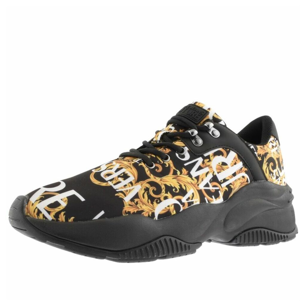 Versace Jeans Couture Extreme Logo Trainers Black