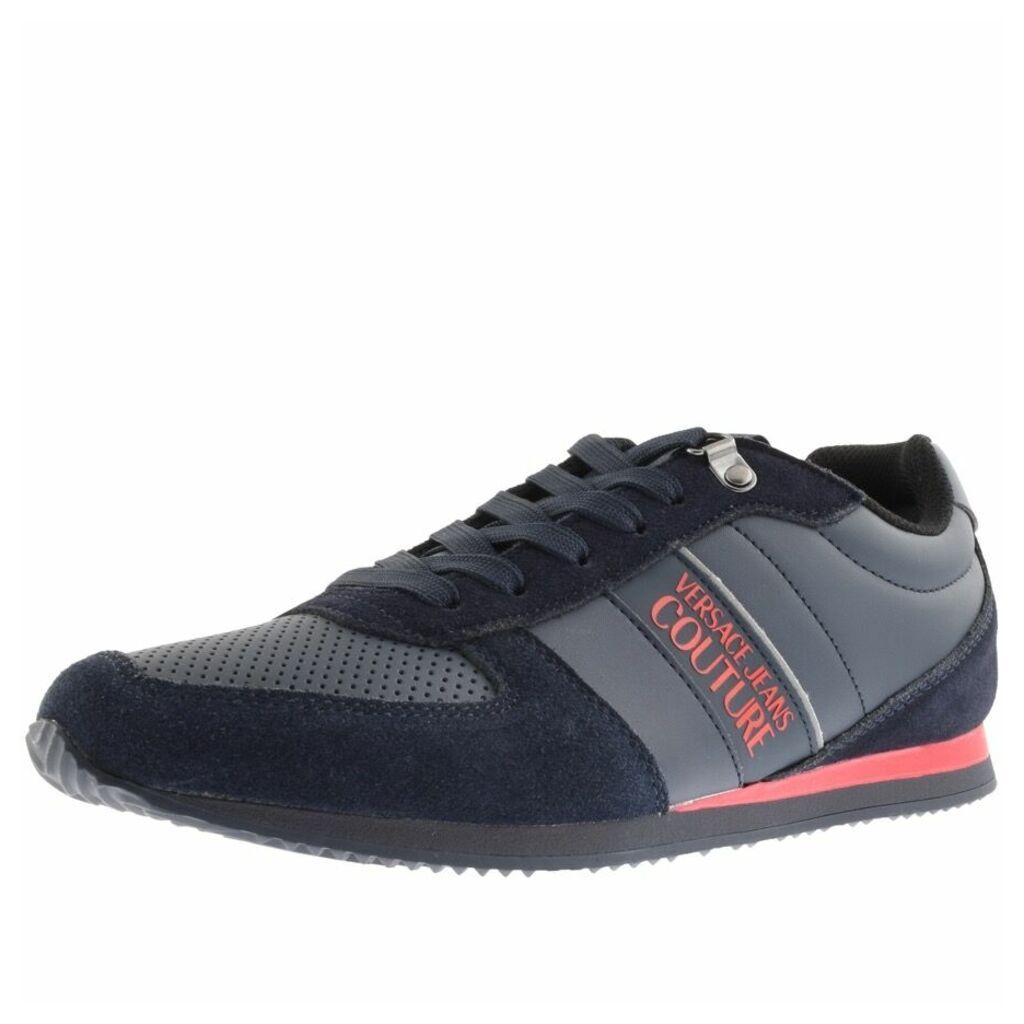 Versace Jeans Couture Logo Trainers Navy