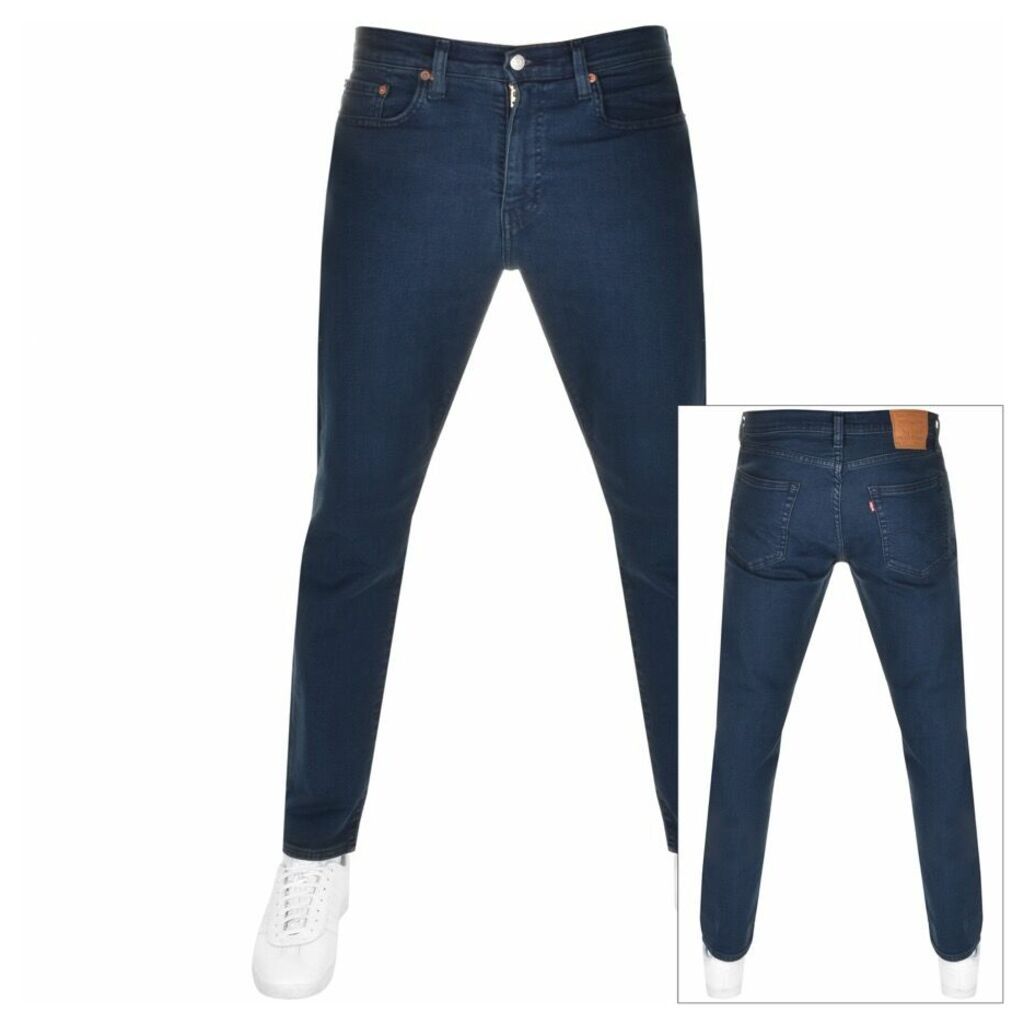 Levis 502 Regular Tapered Jeans Blue