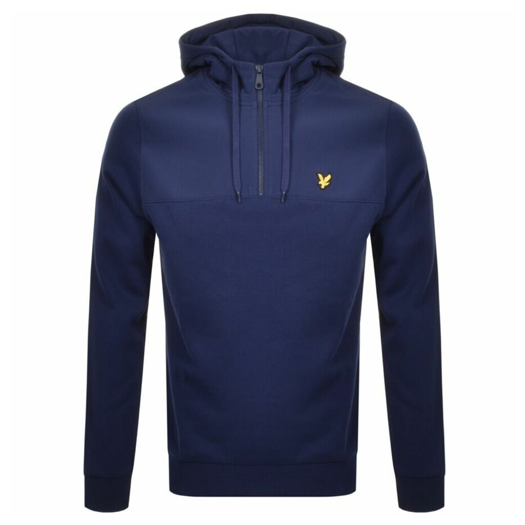Lyle And Scott Pullover Softshell Hoodie Navy