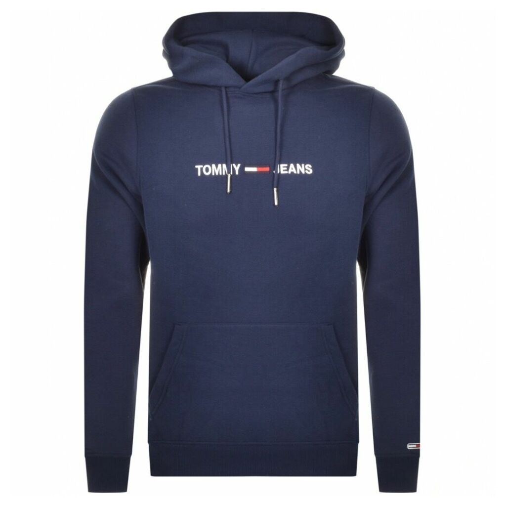Tommy Jeans Logo Hoodie Navy