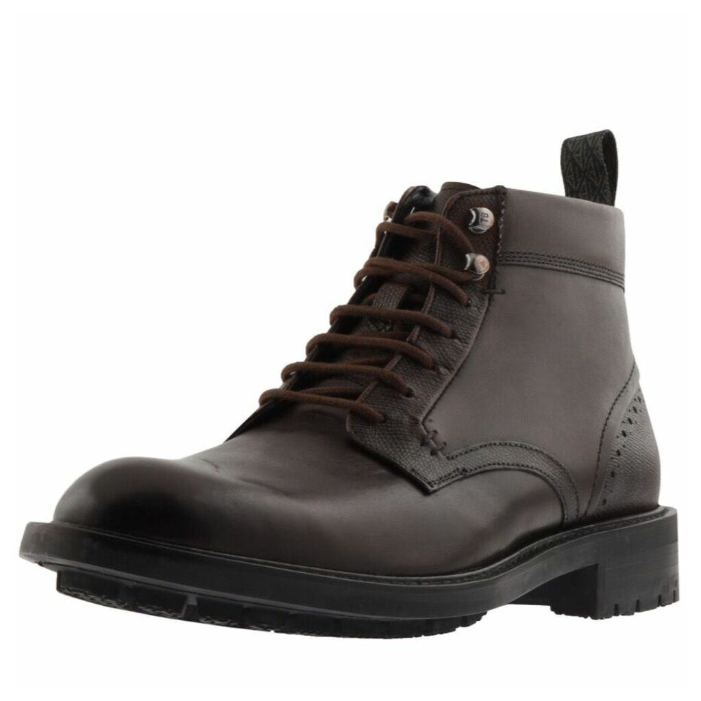 Ted Baker Wottsn Leather Boots Brown