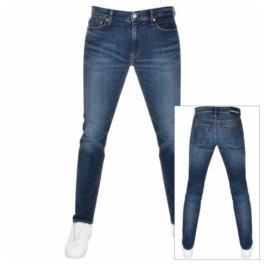 Calvin Klein Jeans Slim Fit Jeans Blue