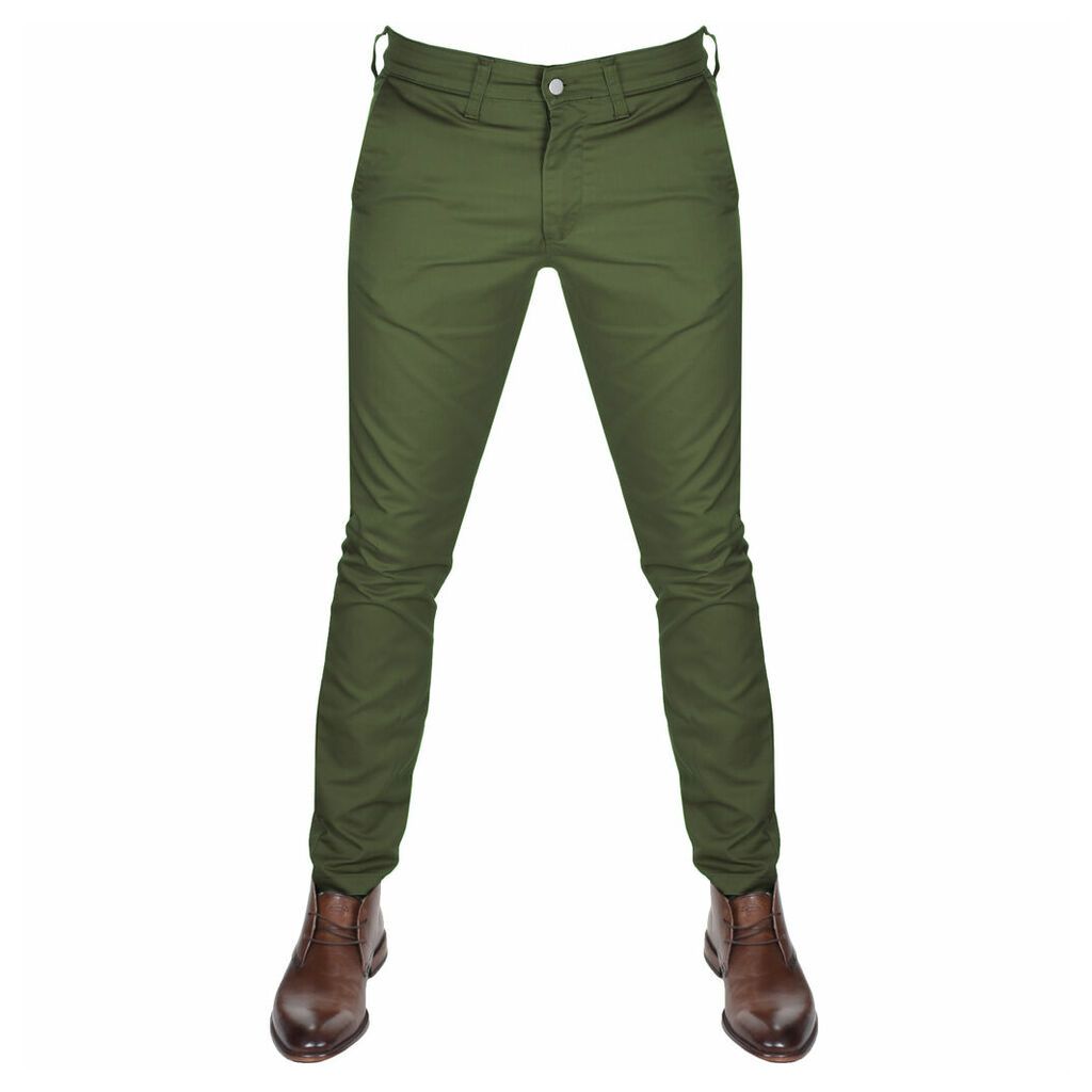 Edwin 55 Chino Trousers Green