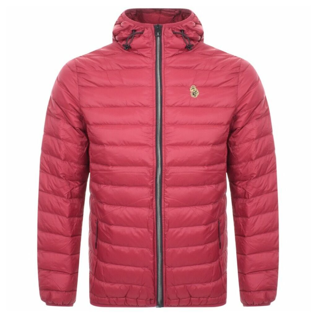 Luke 1977 Quilted Hooded Jacket Red
