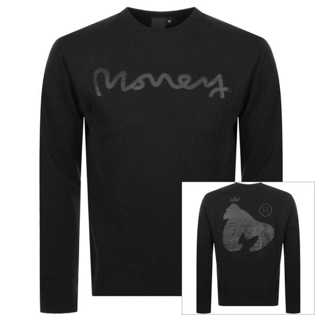 Money Thermo Sig Ape Logo Sweatshirt Black