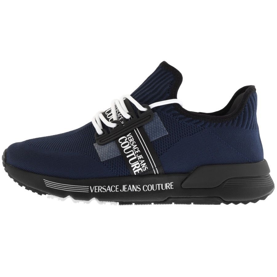 Couture Logo Trainers Navy