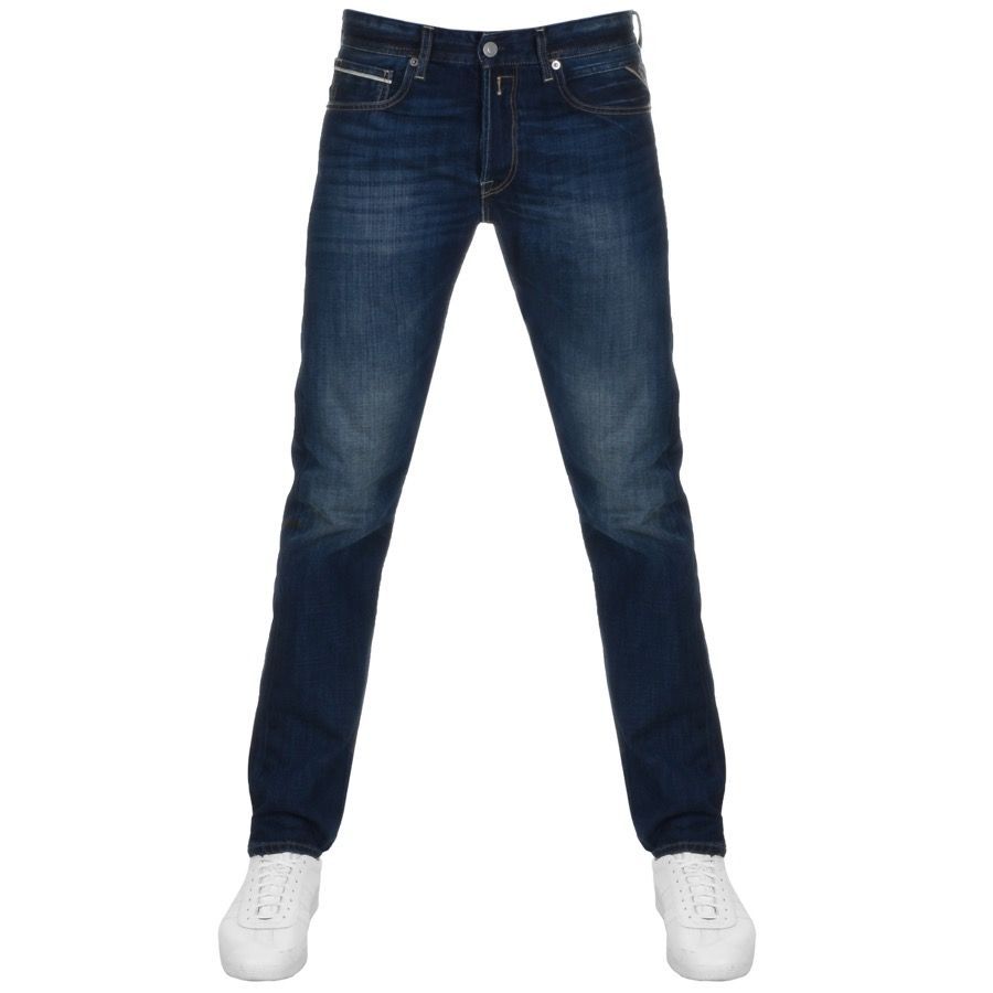 Grover Straight Jeans Blue
