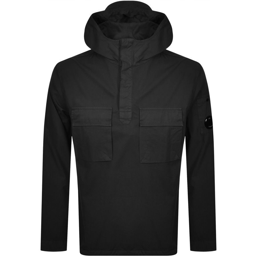 CP Company Hooded Overshirt Black