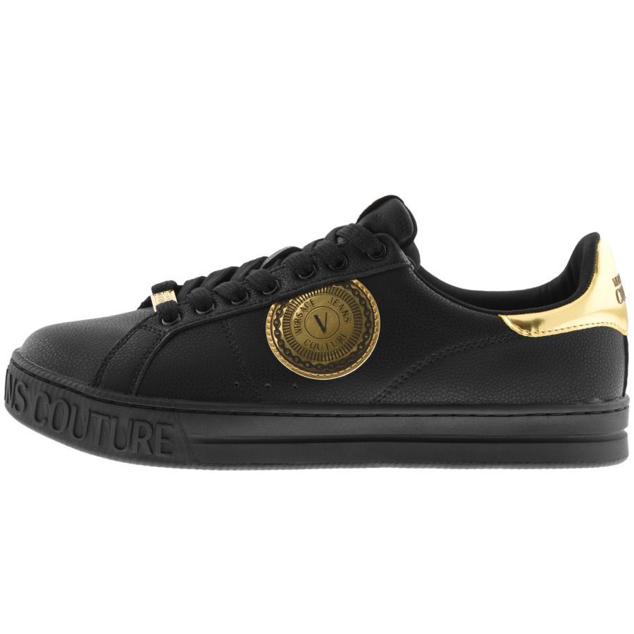 Couture Logo Trainers Black