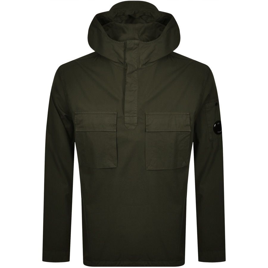 CP Company Hooded Overshirt Ivy Green
