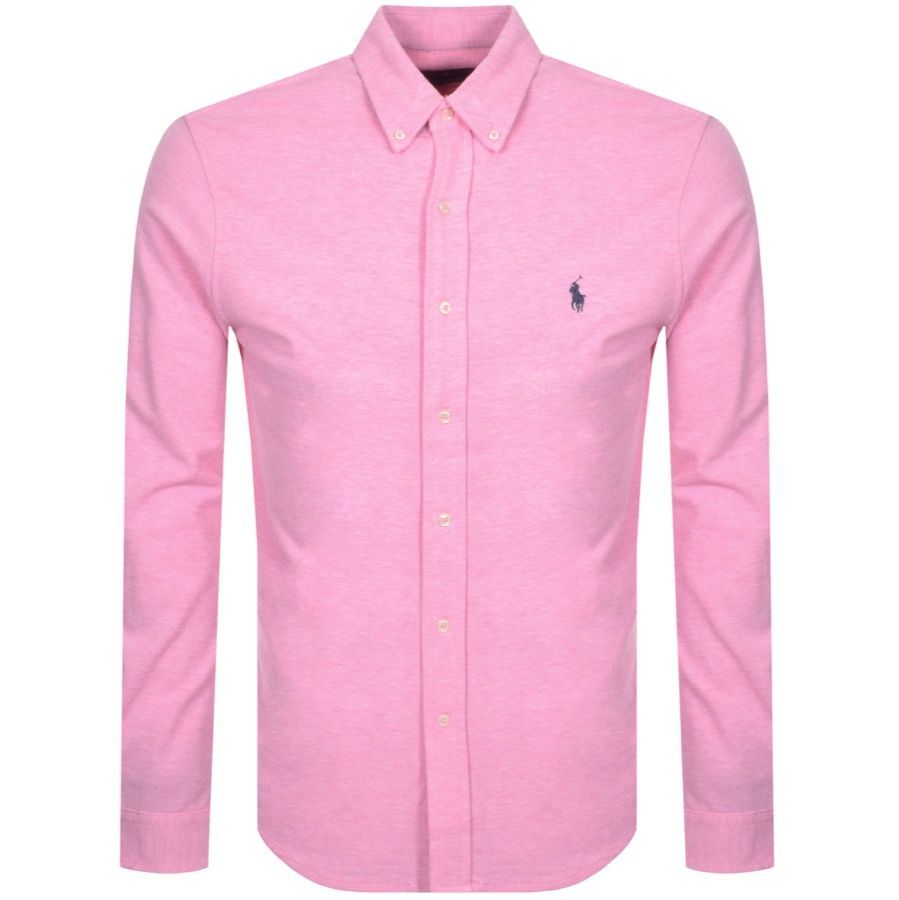 Featherweight Mesh Shirt Pink