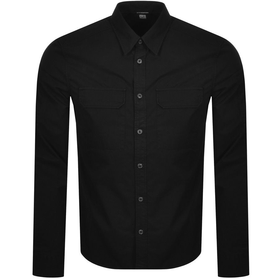 CP Company Long Sleeved Shirt Black