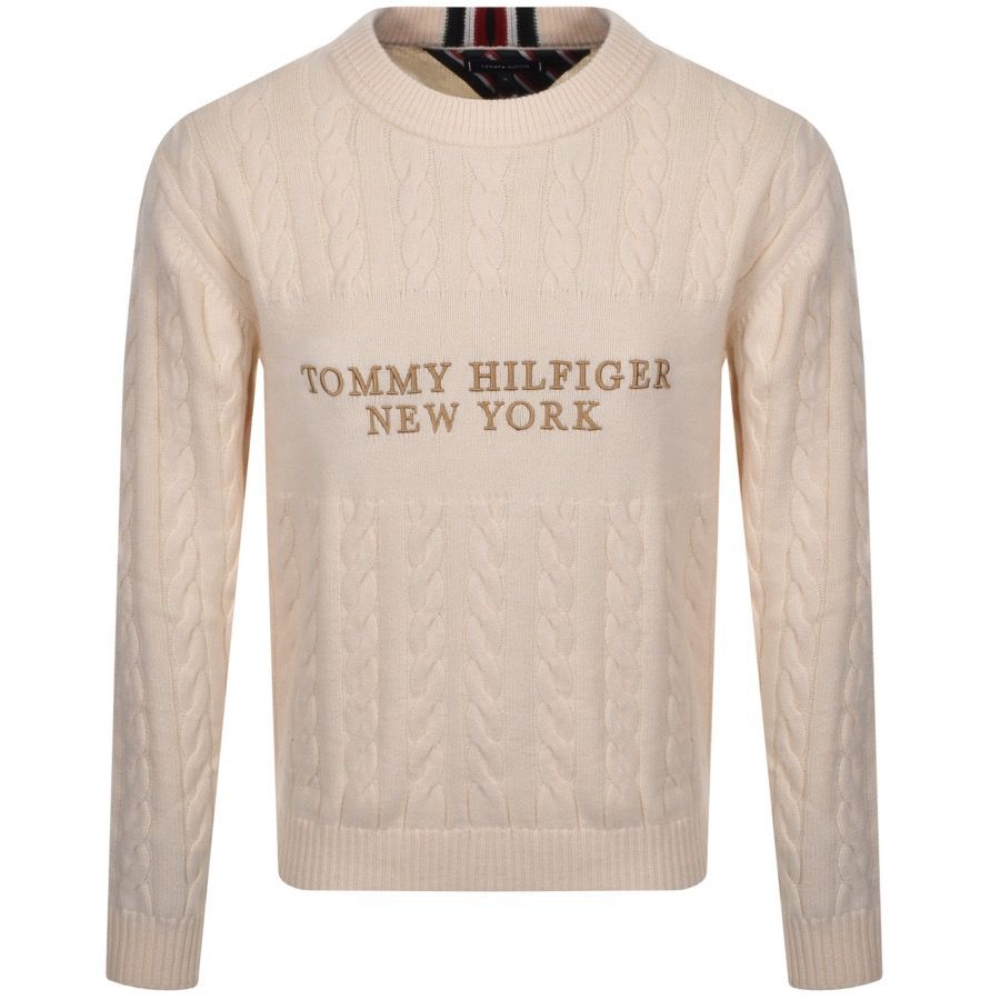 Cable Knit Jumper Cream
